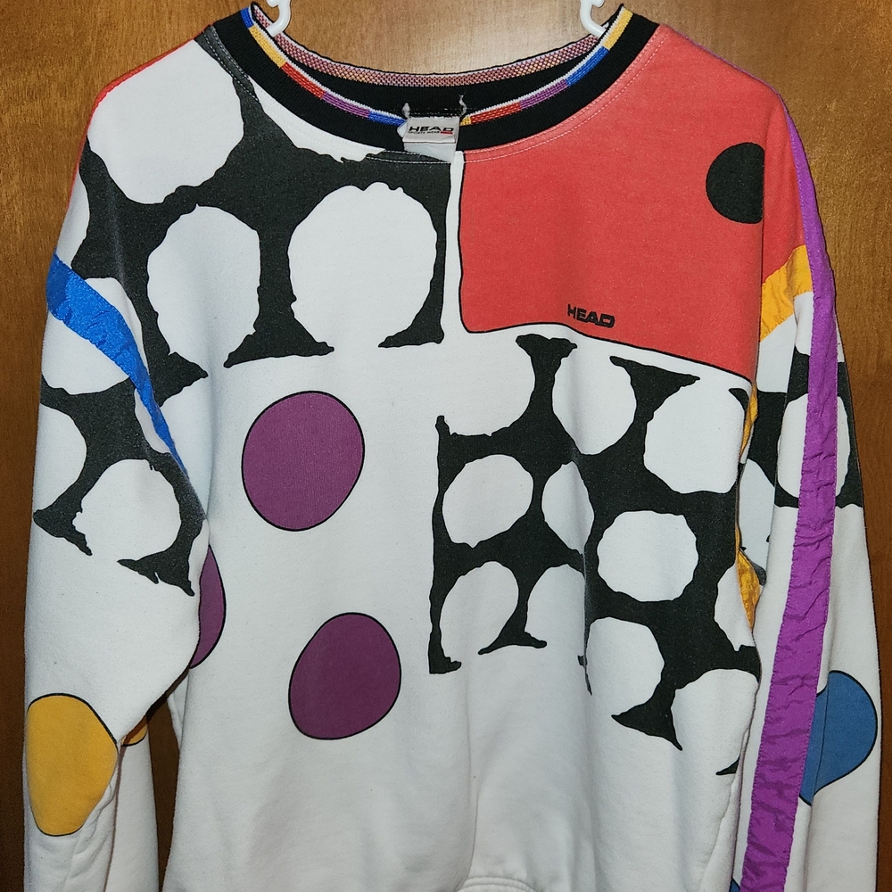Vintage HEAD Colorful  Sweatshirt